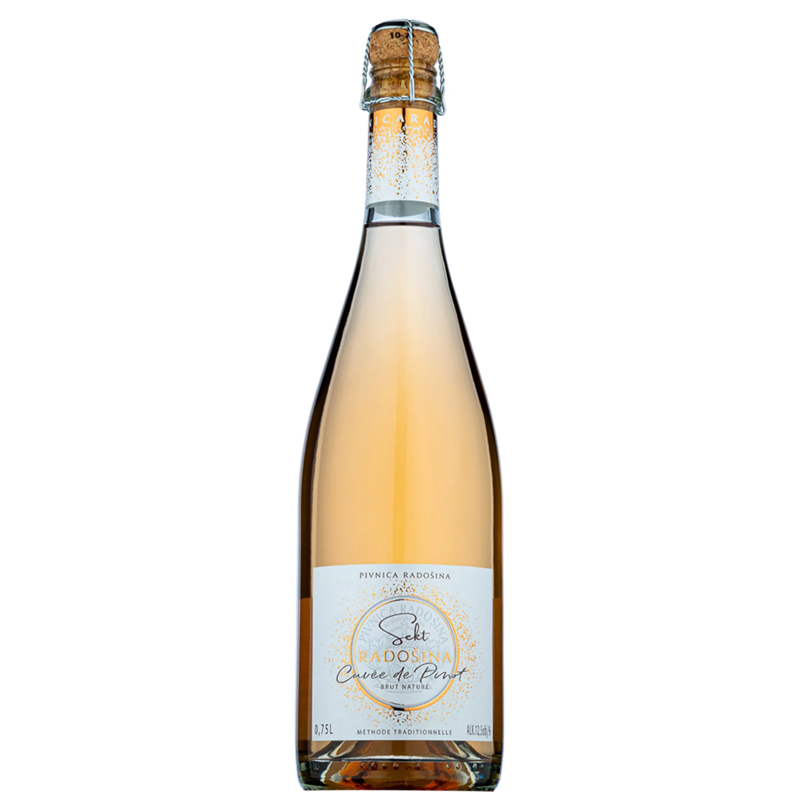 Sekt Radošina, Cuvée de Pinot brut nature 2020